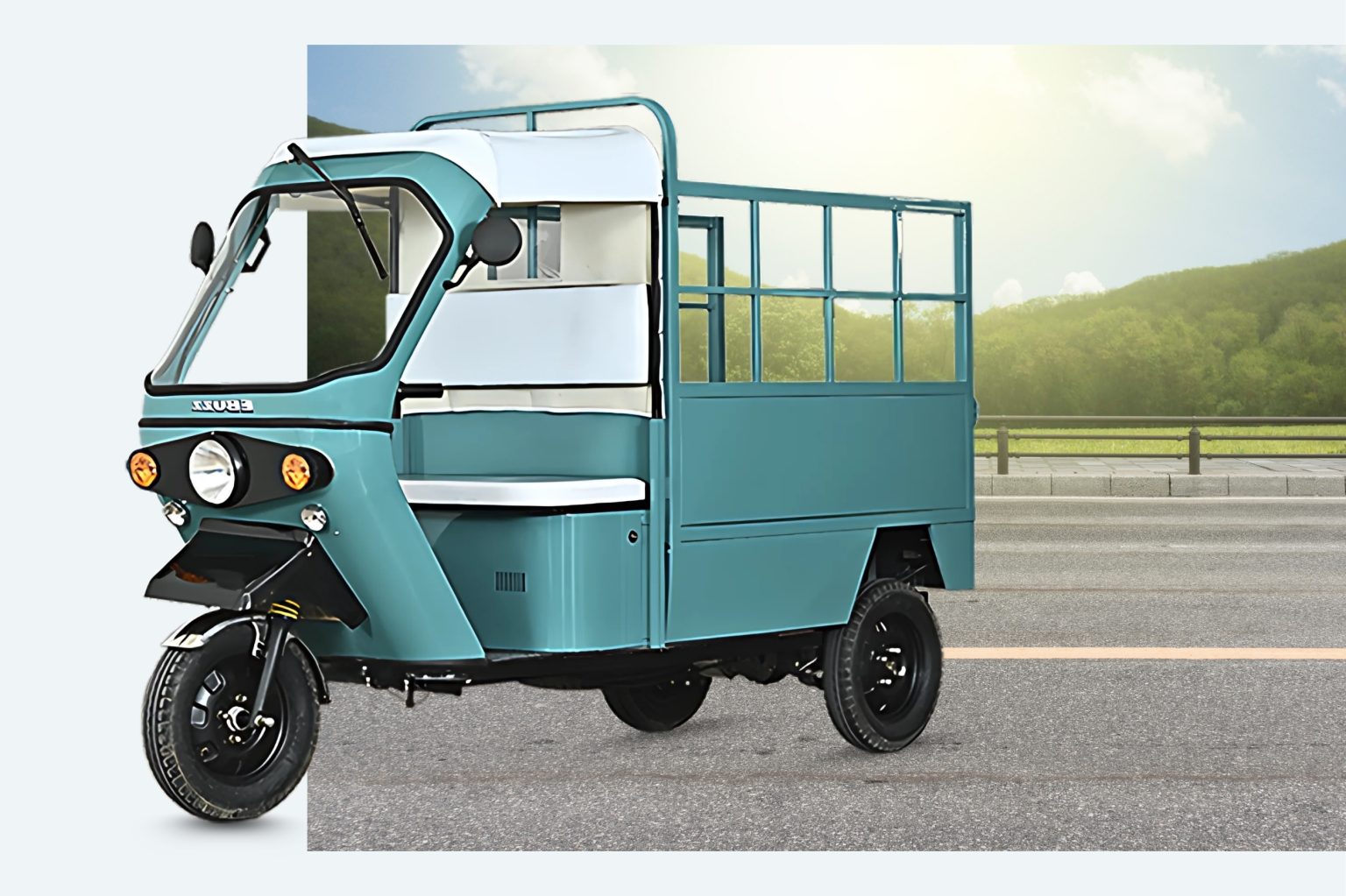 Loader EBuzz Rickshaw