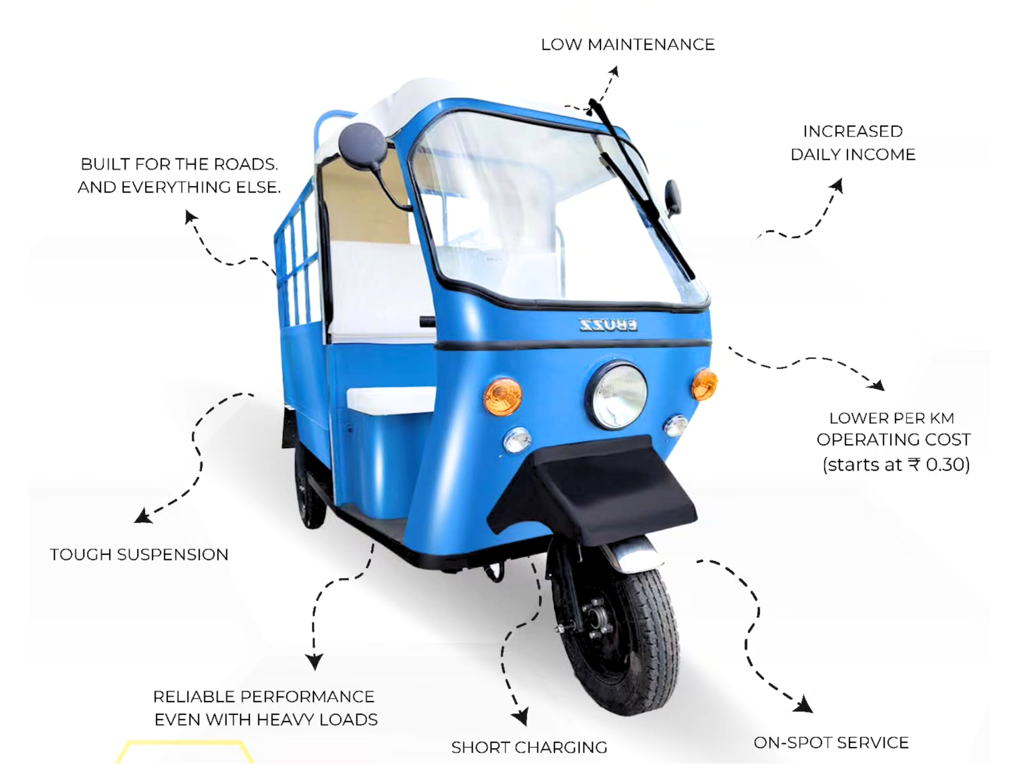 E Loader Rickshaw