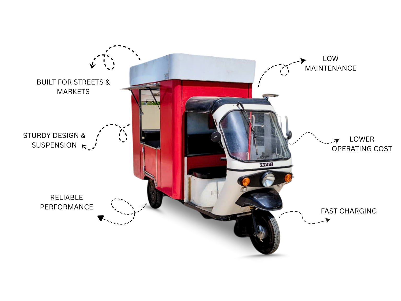 Food Cart E Rickshaw