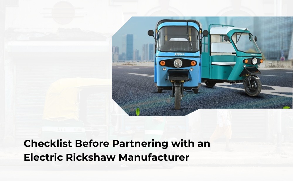 electric auto rickshaw