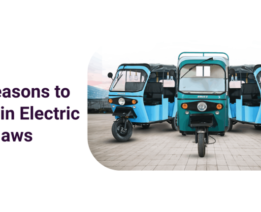 reasons to invest in electric rickshaws